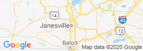 Janesville map